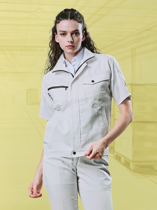 Z-DRAGON】 75310 製品制電半袖ジャンパー [春夏]通販ページ│自重堂