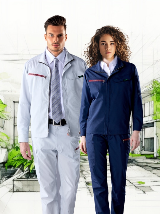 Z-DRAGON】 77600 エコ製品制電ストレッチ長袖ジャンパー[2025年春夏