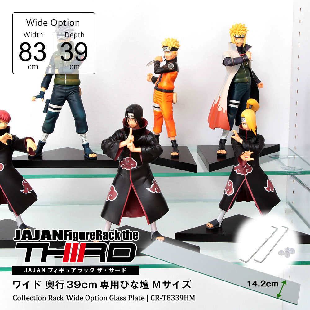 幅83cmコレクションラックワイドタイプ 専用オプション 奥行39cm専用