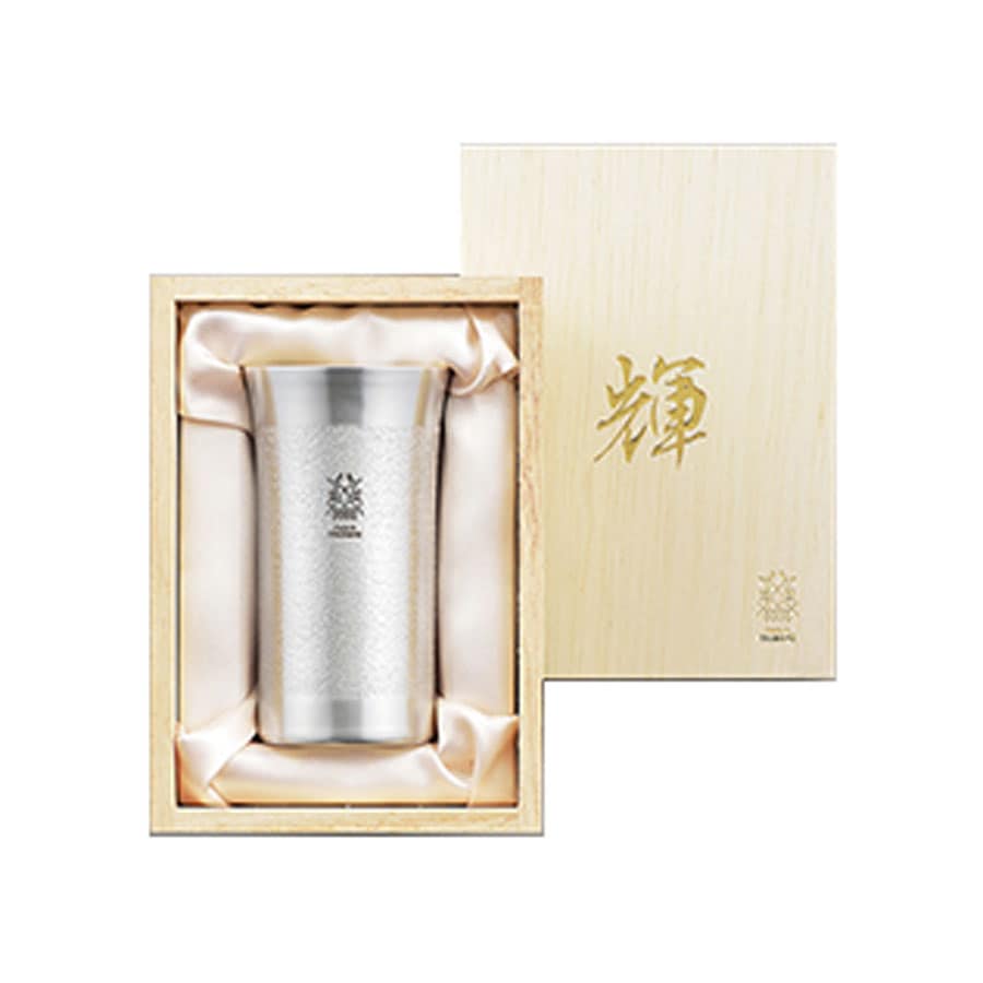 燕三条 TSUBAME 「輝」純銅ひとくちタンブラー（銀仕上げ） | 輝