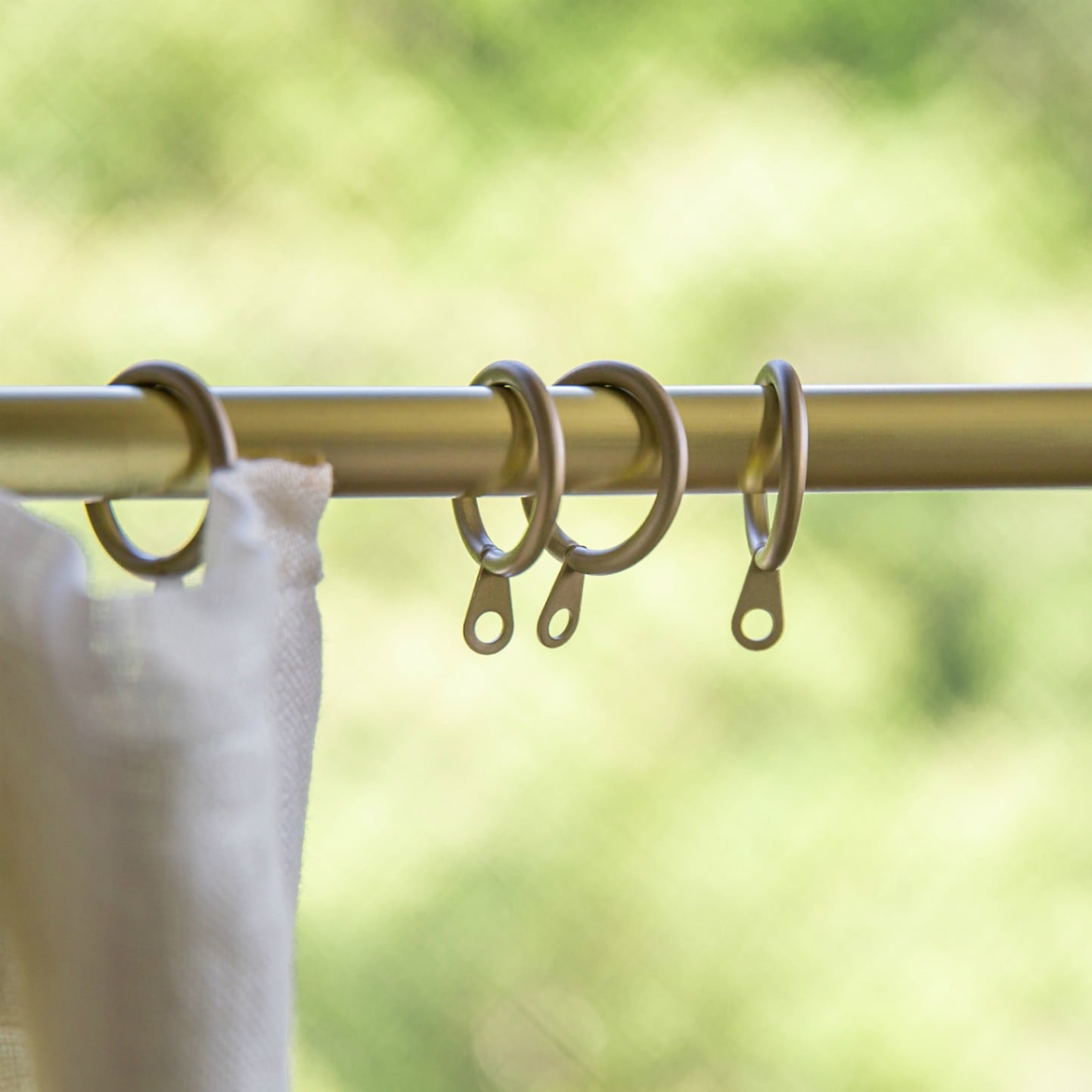 カーテンリングランナー（真鍮色） | 金物,カーテンレール,カーテン