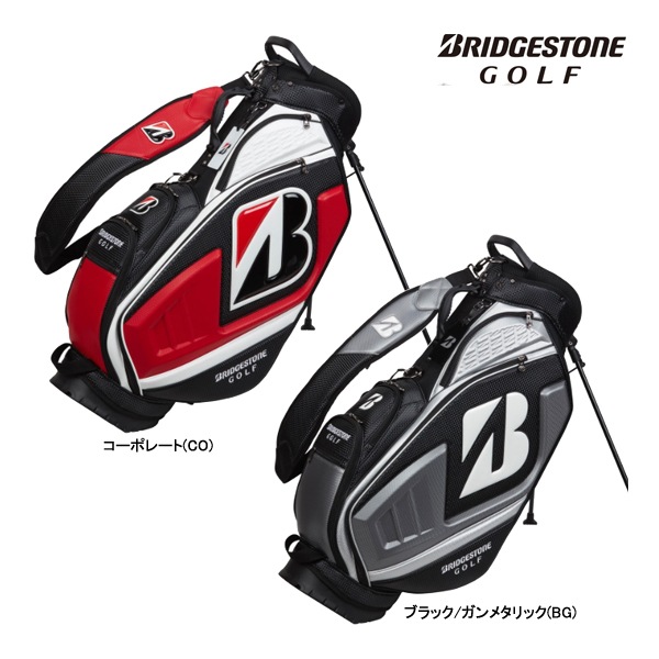 新作 ブリヂストン ゴルフ キャディバッグ CB2502 ツアー スタンド