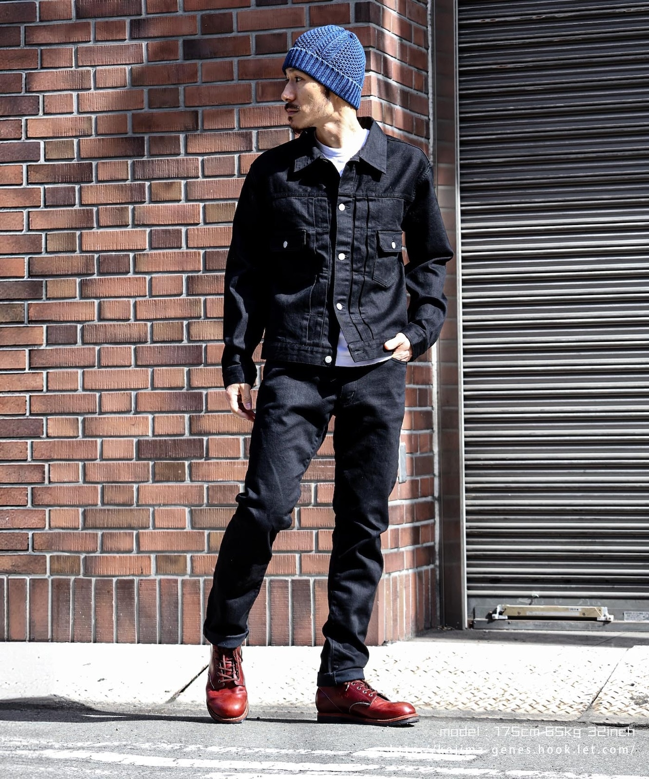 Stretch Black Slim Denim / ストレッチブラックスリムデニム | Jeans