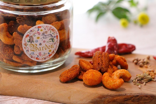 大人の本格おつまみ「スパイシーナッツ」 | オーガニックナッツ | Bardon