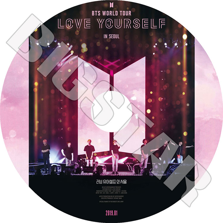K-POP DVD】BTS LOVE YOURSELF IN SEOUL(2019.01)☆BTS WORLD TOUR