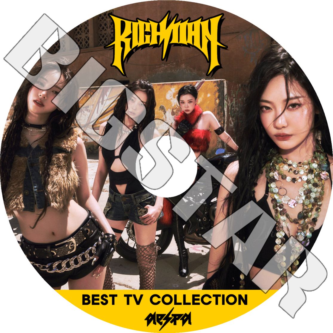 K-POP DVD aespa 2025 2nd BEST TV COLLECTION - Rich Man Dirty Work