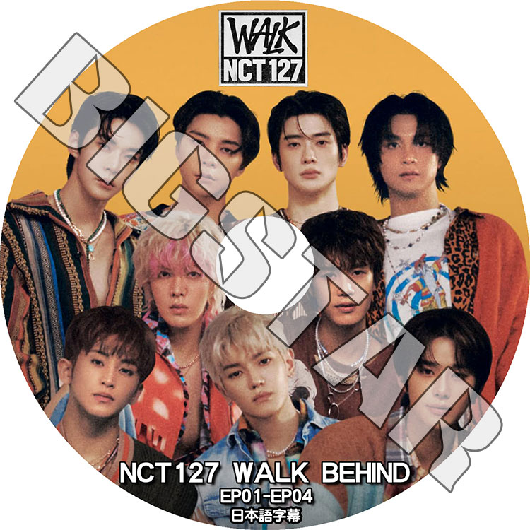 K-POP DVD NCT127 WALK BEHIND EP01-EP04 日本語字幕あり NCT127