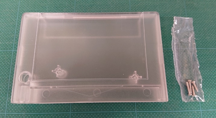 RGR製 Transparent Cartridge Shell for MSX Konami-style 【透明
