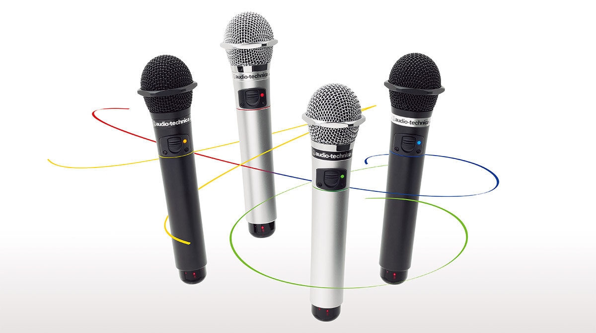 AT-CLM7000 マイク2本セット オーディオテクニカ 赤外線ワイヤレス