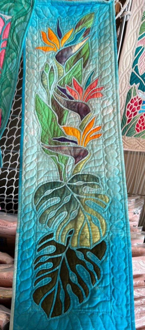 キャシーマム ハワイアンキルト 海のタペストリー キャシーマム