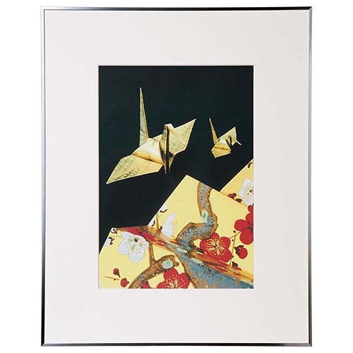 即配】 A3 シルバー ガラス入り AGR-A3-SV 画廊 ケンコー KENKO 【送料