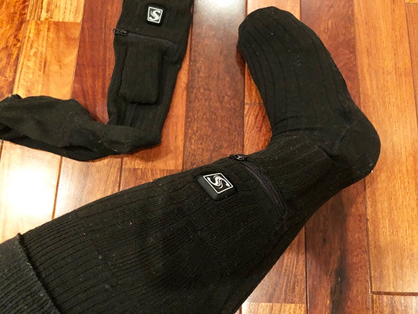 あんよのこたつ（ヒーター付きソックスMLサイズ）