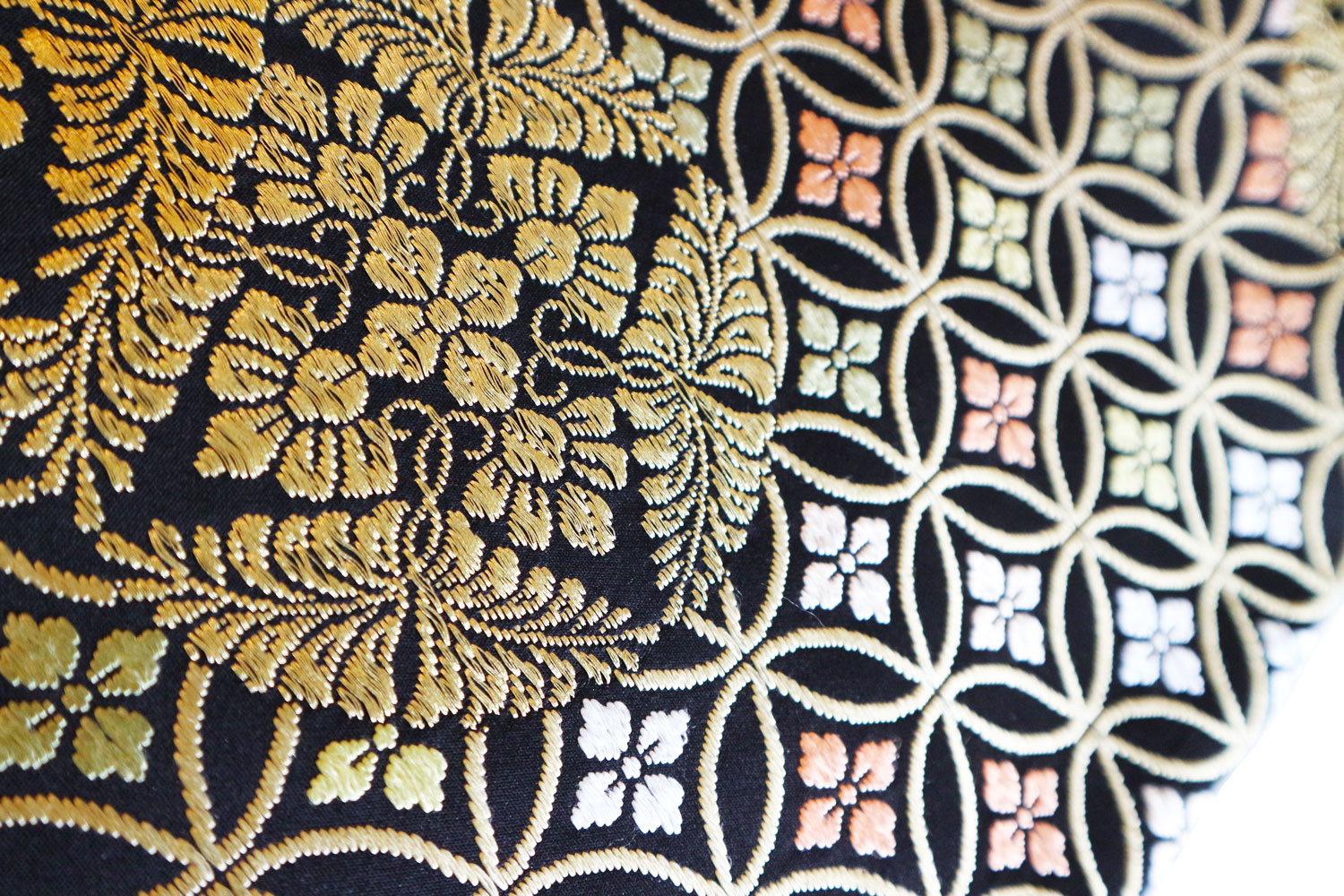 西陣織山口美術織物謹製袋帯「有職七宝八つ藤文」 | すべての商品