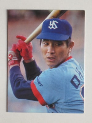 79116 カルビープロ野球カード 79年 ヤクルト 大矢明彦 美下品
