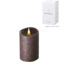 LEDキャンドル『LUMINARA(ルミナラ)【バーチピラー3．5×4インチ】新