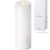 LEDキャンドル『LUMINARA(ルミナラ)【バーチピラー3．5×4インチ】新