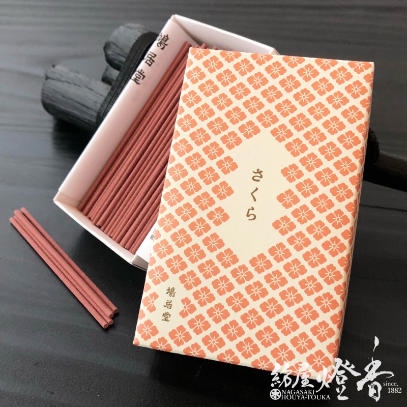 ミニ寸線香『【さくら】ミニ寸バラ詰[有煙]』鳩居堂 | 取扱いメーカー