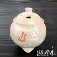 香器『香炉【白釉・鳥獣戯画(はくゆうちょうじゅうぎが)-CHOUJYUGIGA