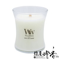 アロマキャンドル『音と香りと灯りのハーモニー【WoodWick[ホワイト