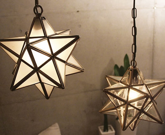 Etoile（エトワール）】ペンダントライト｜星型｜真鍮素材｜モダン