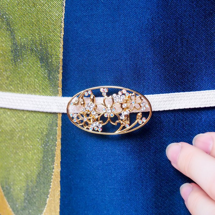 帯留め「桜」(ギフトボックス別売) | 北一硝子 まごころお届け便