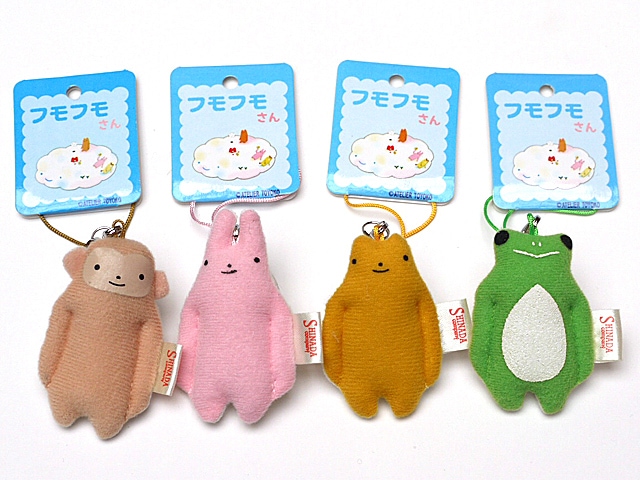 フモフモさん 携帯クリーナー もちゃ 可愛い癒しのぬいぐるみ シナダ製
