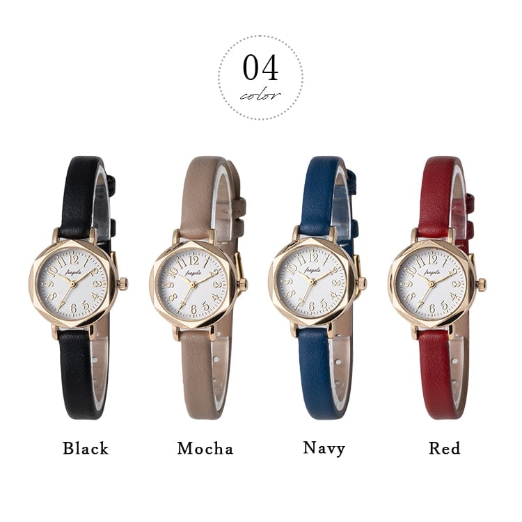 腕時計 レディース 3気圧防水 六角形 オクタゴンケース ウォッチ