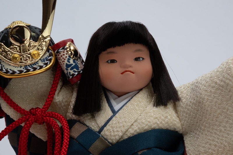 五号金太兜 | 衣裳着ケース | ひな人形、五月人形の幸一光 公式