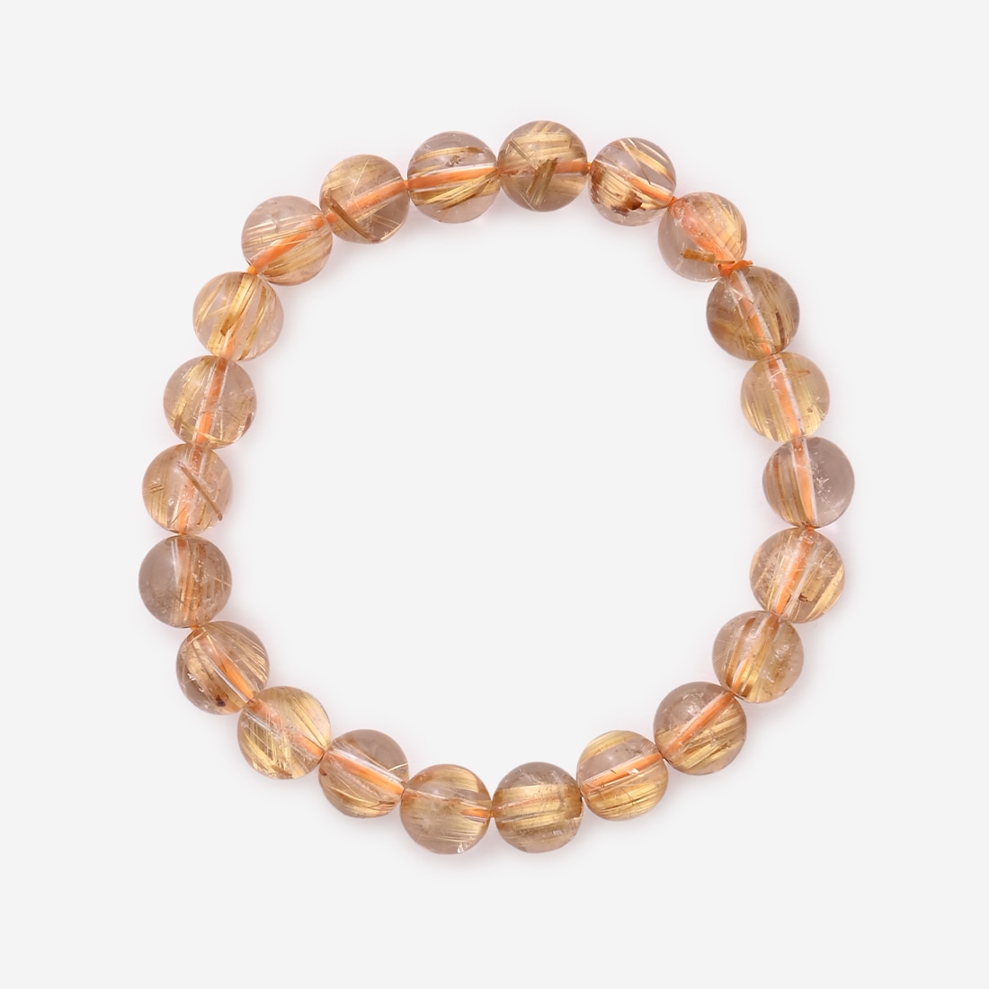 ReZARDクォーツ】ルチルブレス