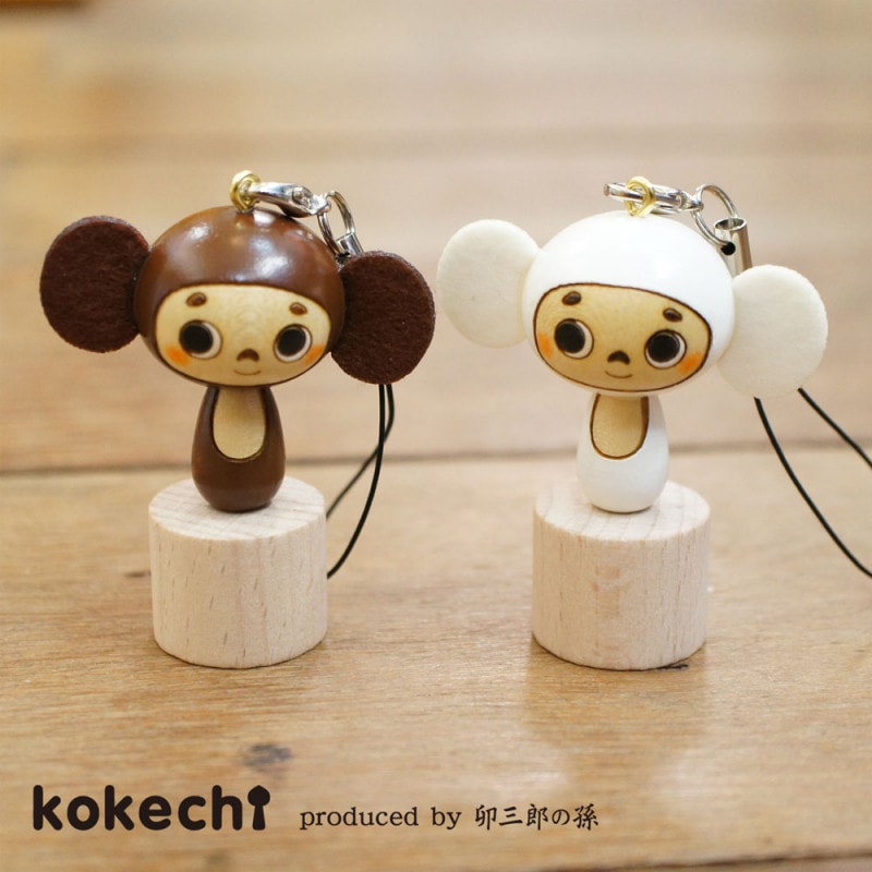 海外のキャラクターこけし,チェブラーシカこけし | こけし屋 『卯三郎