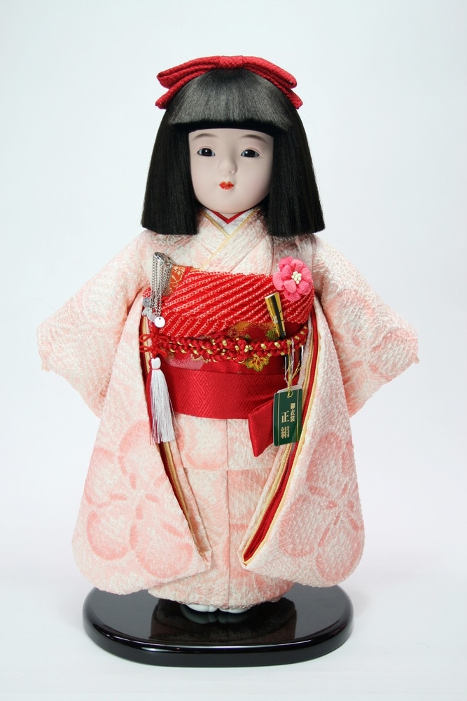 10号 正絹絞り 市松人形（限定品） | 市松人形,10号 | 人形工房松寿