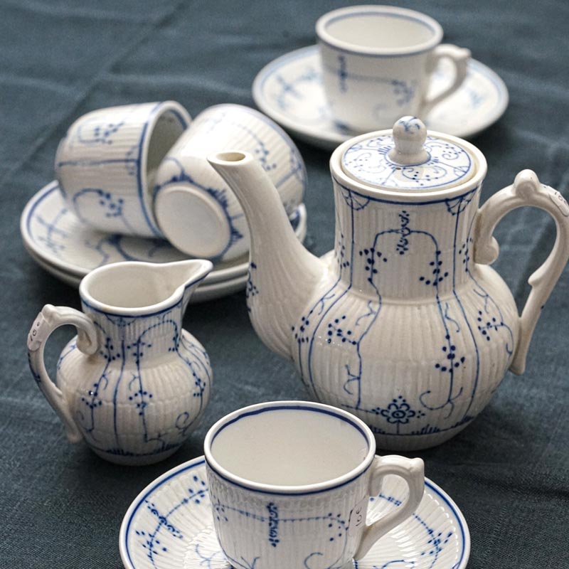 ビレロイ＆ボッホVilleroy&Boch Dresden サキソニー柄ディネット