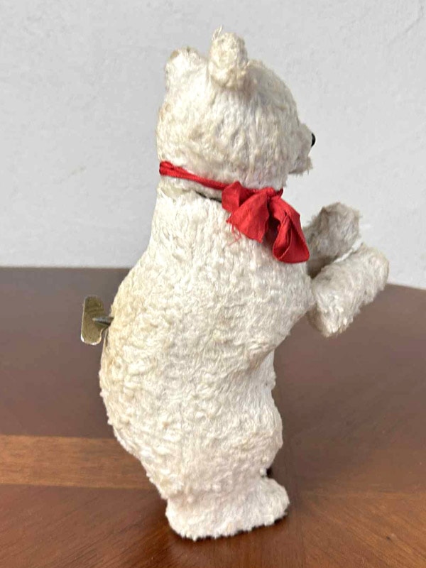 とてもレアなゼンマイ仕掛けのクマH23cm gt-1135の通販｜こよなく