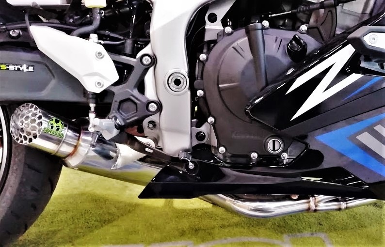 Ninja ZX-25R用 SP忠男 POWERBOX フルエキマフラーSP | Kawasaki