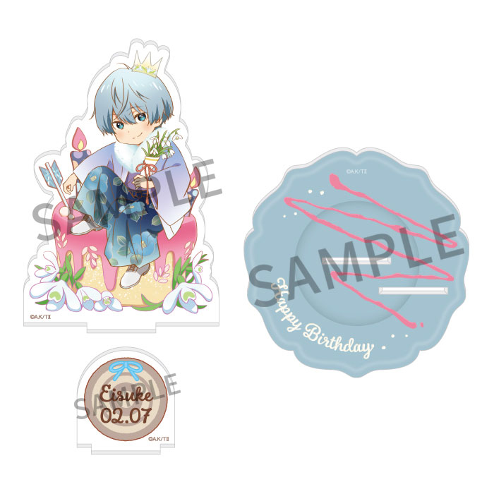 ツルネ －つながりの一射－ アクリルスタンド バースデーver.【二階堂