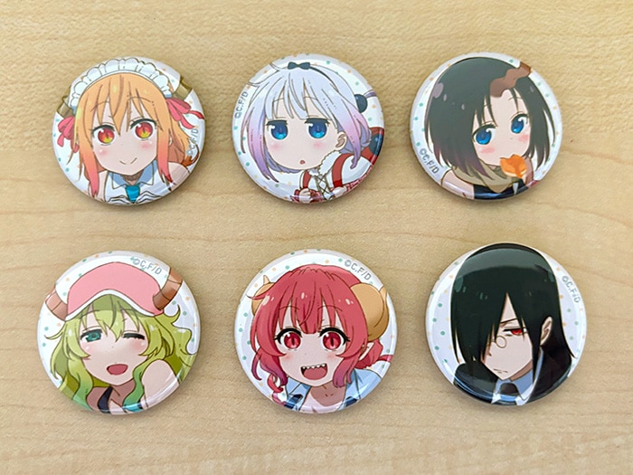 京アニハンドメイド缶バッジ 【小林さんちのメイドラゴンS】【在庫品】