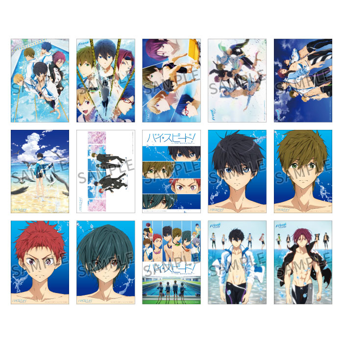 Free!シリーズ ポストカードブック【Visual Collection】【在庫品】