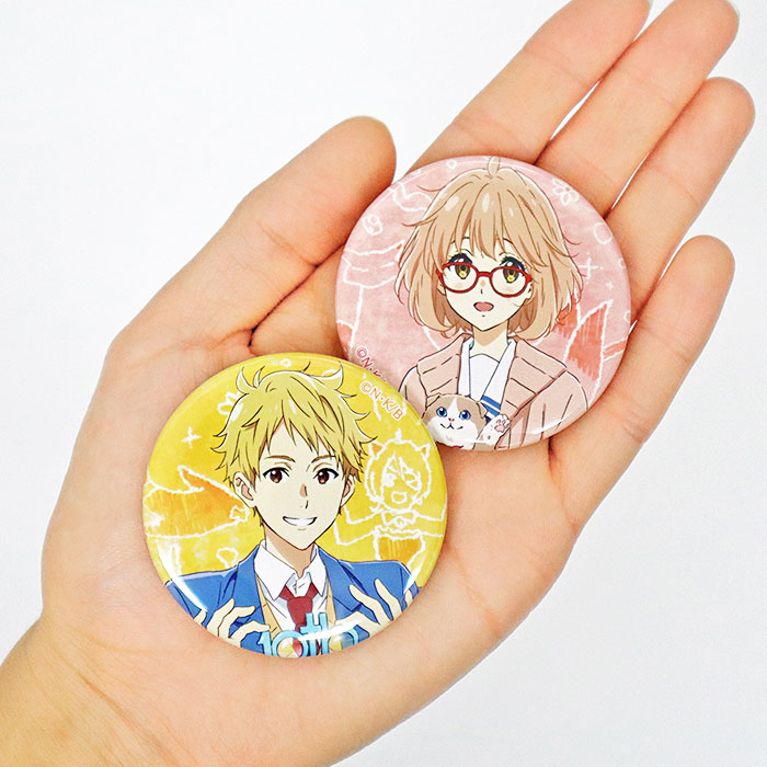 境界の彼方 ～10th Anniversary～ 缶バッジセット【未来＆秋人】【在庫品】