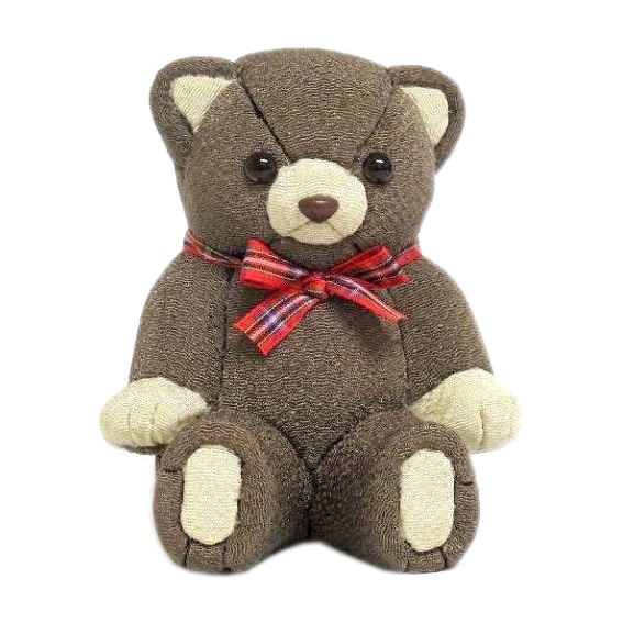 久月 木目込み手作りキット3154 『テディベア（小）A ココア』 | 一般