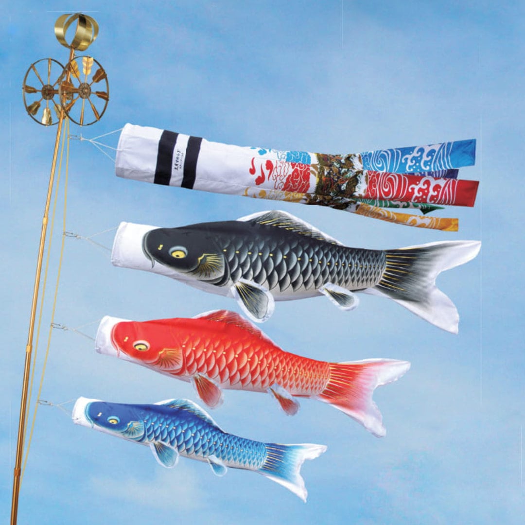 すめらぎ鯉のぼり スタンドセット | すべての商品 | 【公式】 人形の久