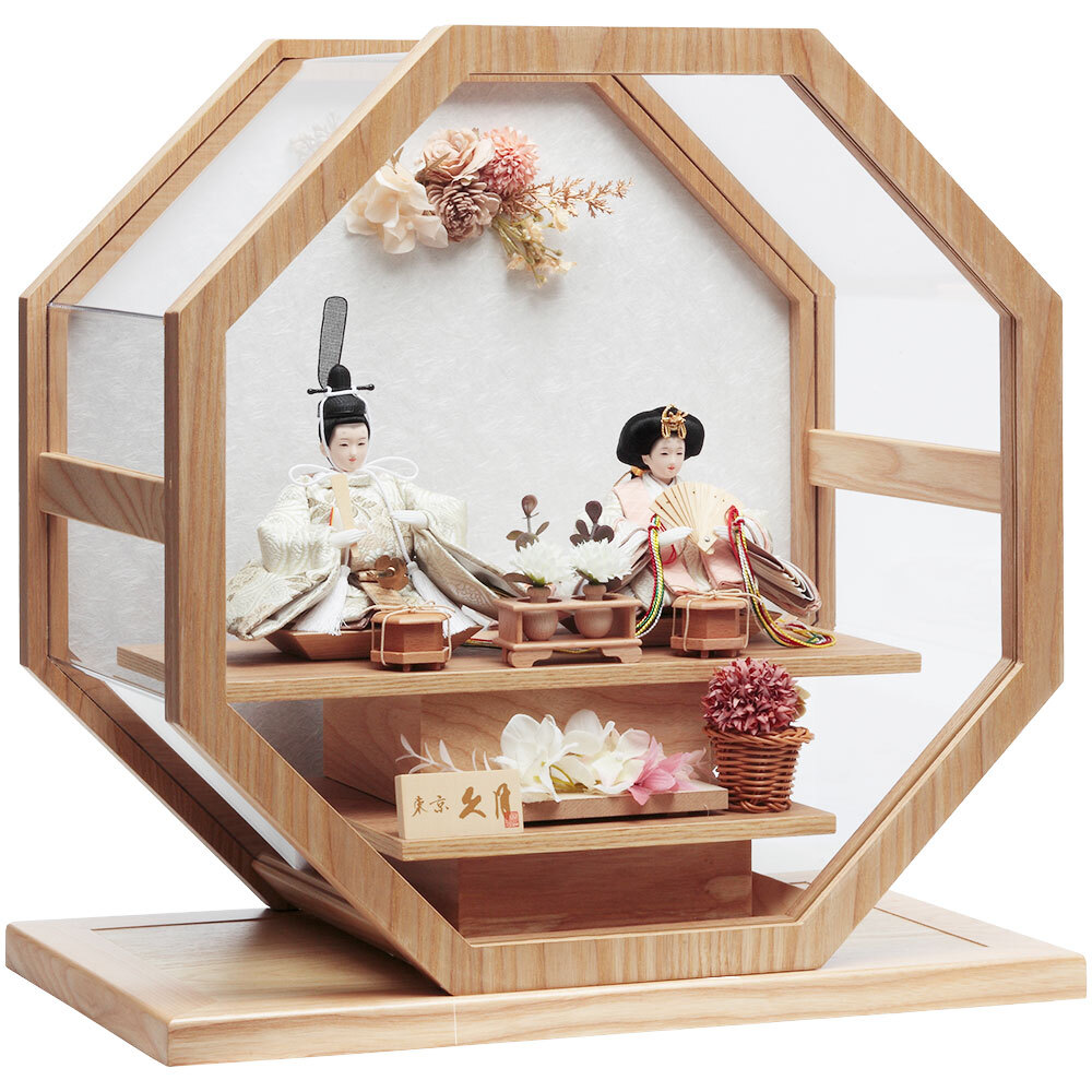 親王官女ケース飾り オルゴール付 6H-KK3 | ケース飾り | 【公式