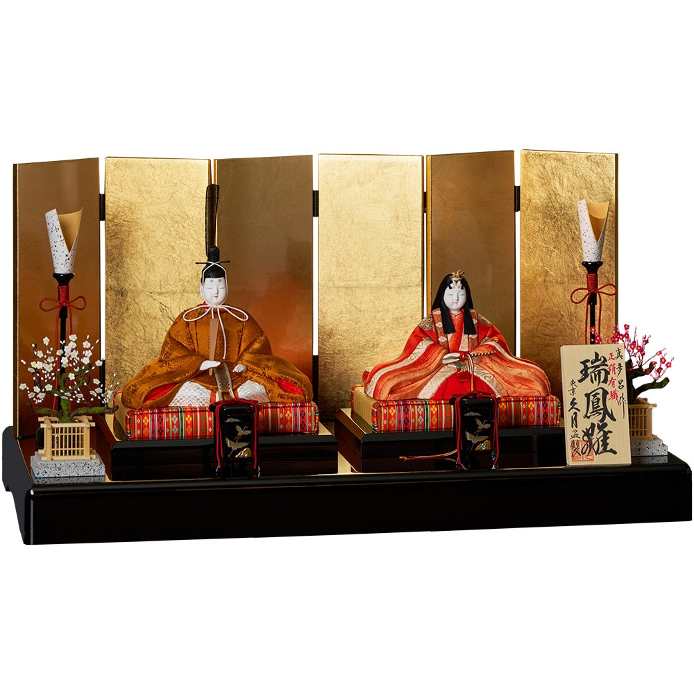 木目込 立親王飾り ほのかシリーズ 73HR-M13 | 木目込飾り | 【公式