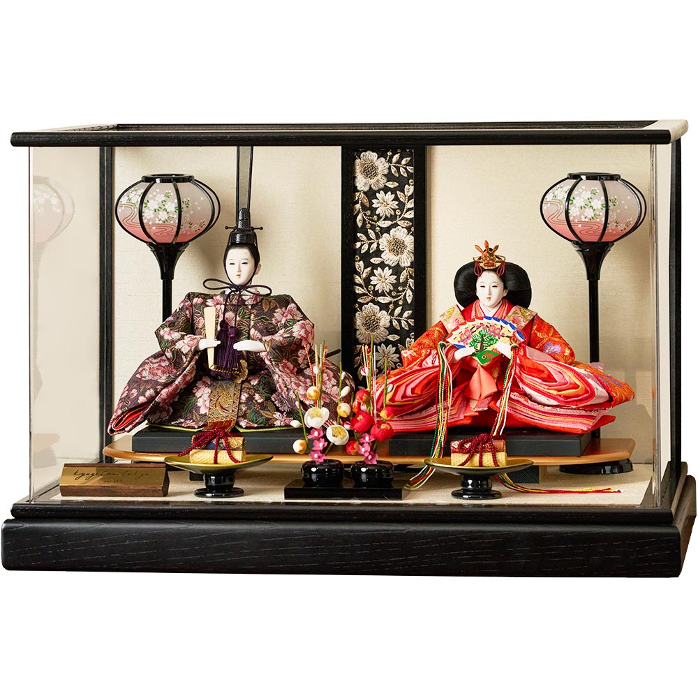 kyugetsu tokyo closs 親王ケース飾り アクリルケース 6H-KK55-Z