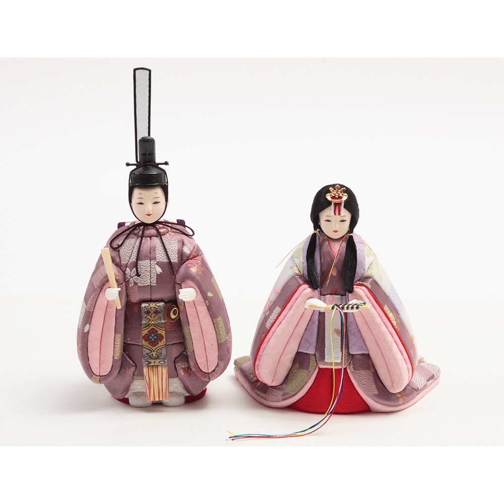 木目込 立親王飾り ほのかシリーズ 73HR-M13 | 木目込飾り | 【公式