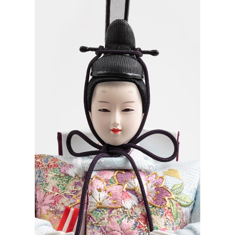 毛氈二段 親王飾り 赫き毛氈シリーズ 5HR-G1 | 親王飾り | 【公式