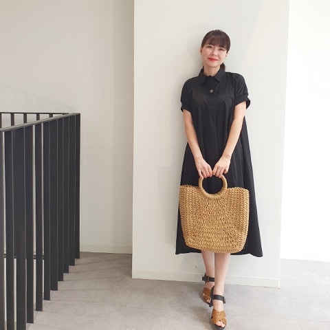 襟付きワンピース【5136302】 | ワンピース | レディースファッション