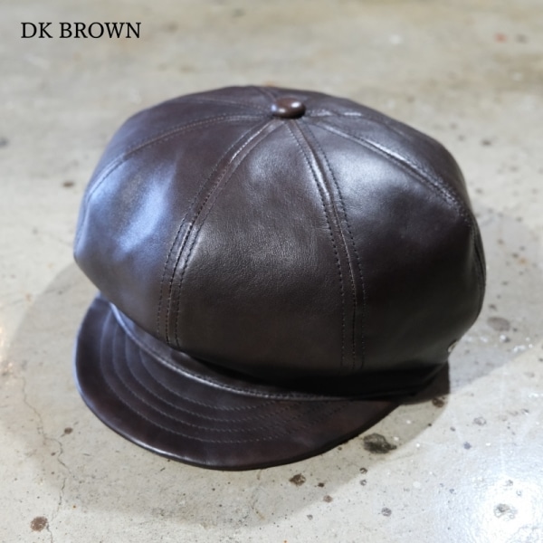 Mr.FATMAN ミスターファットマン【LEATHER VIKKY CASQUETTE】レザー