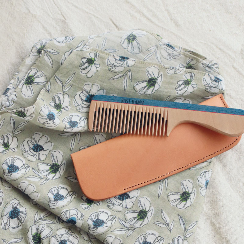 コームケース 17E DRESSING COMB CASE NATURAL／KOSTKAMM（コストカム