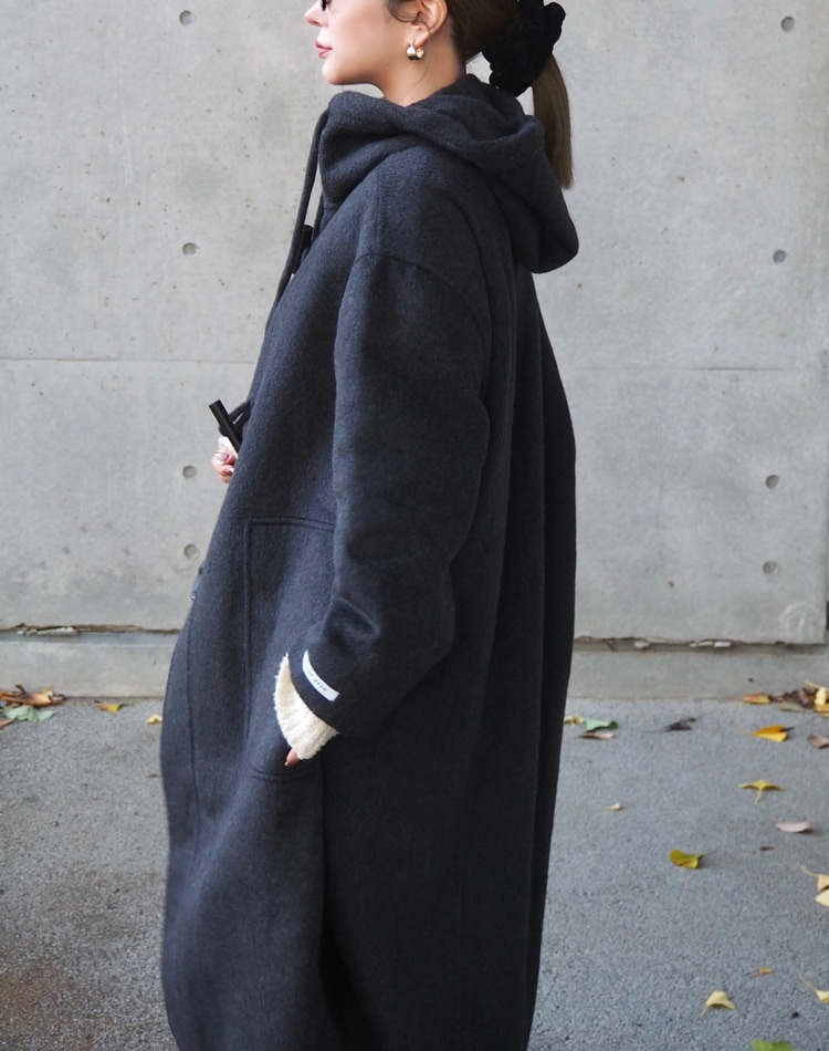 hooded duffle long coat | OUTER | LAULEN（ローレン）