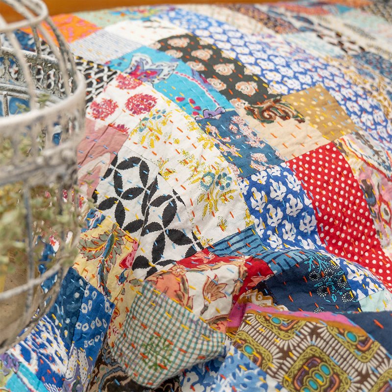 shanti / マルチクロス パッチワーク刺し子｜テソロ(tesoro)公式通販